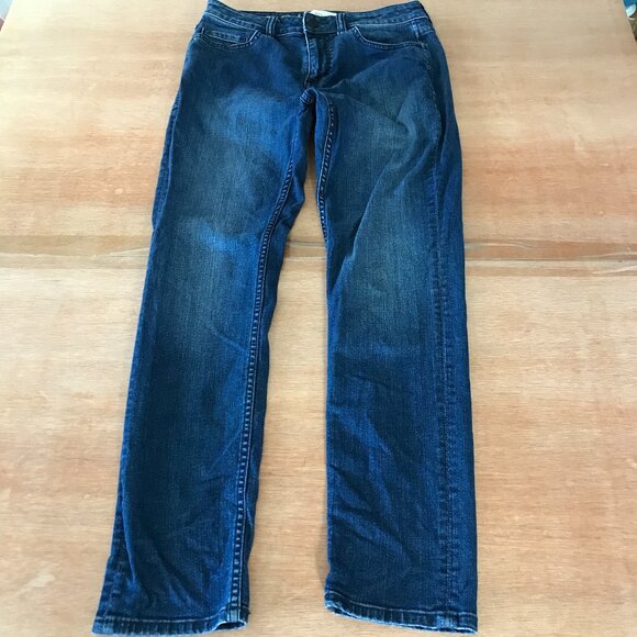 Kate Spade Broome Street Skinny Jeans Women 28 Blue Mid Rise Medium Wash Preppy - Picture 1 of 11